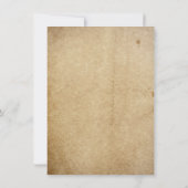 ヴィンテージメイスンの瓶の日付を除く セーブザデート (裏面)