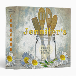 ヴィンテージメイスンジャーハートとデイジークックブック