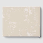 ヴィンテージメイスンジャーハート結婚ズブライダルシャワー ゲストブック (裏面)