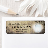 ヴィンテージメイスンジャールランタン差出人住所ラベル ラベル (インサイチュ)