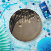 ヴィンテージメイスンジャール結婚オークプレート ペーパープレート (パーティー)