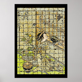 ヴィンテージメイモダンクコArt Poster ポスター