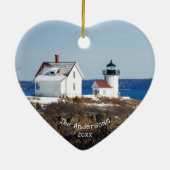 ヴィンテージメイン海ライトハウスセラミックオーナメント セラミックオーナメント (裏面)