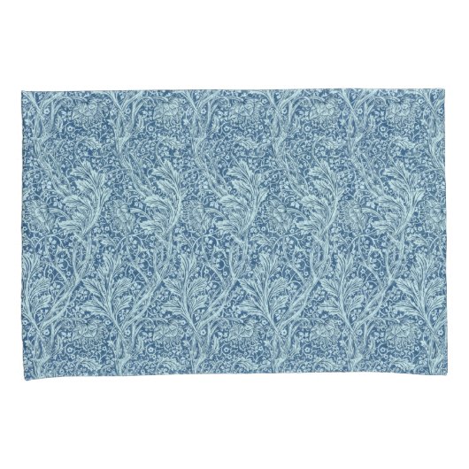 ヴィンテージメイ・モリス・アルカディアの花と葉 枕カバー (正面右)