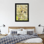 ヴィンテージメイCuckooとモダンArt Canvas Print キャンバスプリント (インサイチュ (寝室))