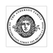 ヴィンテージメカスタムドゥーサ差出人住所 ラバースタンプ (インプリント)