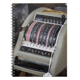 ヴィンテージメカニカルカリキュレータ –  ノートブック