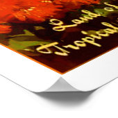 ヴィンテージメキシコの熱帯豪華旅行国 ポスター (角)