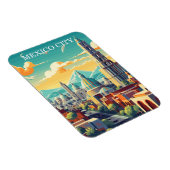 ヴィンテージメキシコシティメキシコ旅行記念品 マグネット (右側)