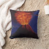 ヴィンテージメキシコトラベルパリクチン火山 クッション (ブランケット)