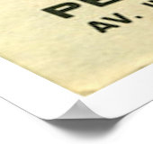 ヴィンテージメキシコビーチ旅行ポスター ポスター (角)