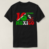 ヴィンテージメキシコプライド独立9月16日Mex Tシャツ (デザイン正面)