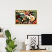 ヴィンテージメキシコランド・オブ・トロピカルスプレンダー ポスター (ホームオフィス)