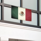 ヴィンテージメキシコ国カスタム旗の看板 横断幕 (ビルの外側)