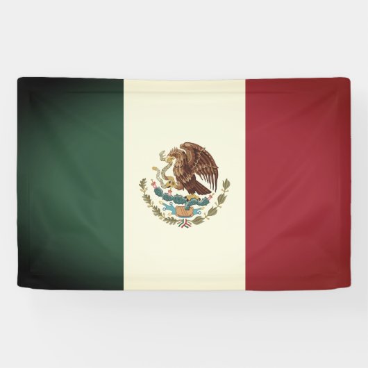 ヴィンテージメキシコ国カスタム旗の看板 横断幕 (横)