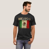 ヴィンテージメキシコ国旗のプライド Tシャツ (正面フル)