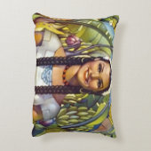 ヴィンテージメキシコ旅行観光広告 アクセントクッション (裏面(縦))