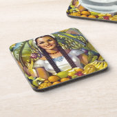 ヴィンテージメキシコ旅行観光広告 コースター (左側)