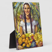 ヴィンテージメキシコ旅行観光広告 フォトプラーク (側面)