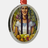 ヴィンテージメキシコ旅行観光広告 メタルオーナメント (右)