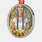 ヴィンテージメキシコ旅行観光広告 メタルオーナメント (左)