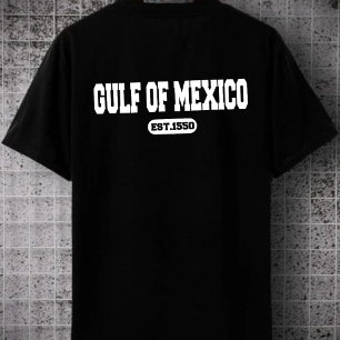 ヴィンテージメキシコ湾「EST. 1550」メンズTシャツ Tシャツ