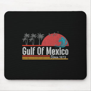 ヴィンテージメキシコ湾Est.1772グラフィック マウスパッド