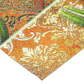 ヴィンテージメキシコ砂漠サボテン ショートテーブルランナー (コーナー)