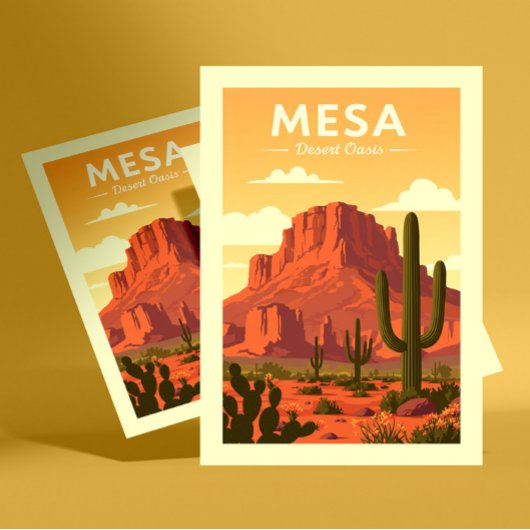 ヴィンテージメサアリゾナ ポストカード