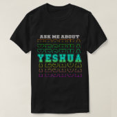 ヴィンテージメシア教イエスヘブライ語の名前Yes Tシャツ (デザイン正面)