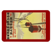 ヴィンテージメジェーブ，ローヌ=アルプス，フランス –  マグネット (横)