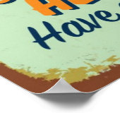 ヴィンテージメタルサイン – フレッシュ醸造コーヒー ポスター (角)