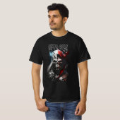 ヴィンテージメタル音楽ボーカリスト Tシャツ (正面フル)