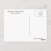 ヴィンテージメトロポリタン博物館,ニューヨーク,ニューヨーク ポストカード (裏面)