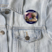 ヴィンテージメモリアルデーのホームカミングボタン 缶バッジ (インサイチュ)