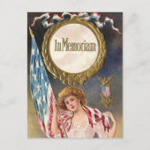 ヴィンテージメモリアルデーはがき ポストカード (正面)