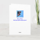 ヴィンテージメモリアルデーグリーティングカード カード (裏面)