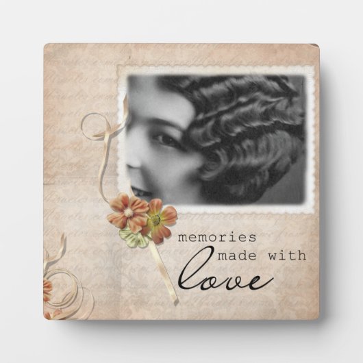 ヴィンテージメモリーズアートプラーク フォトプラーク (正面)