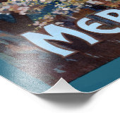 ヴィンテージメラノイタリア旅行ポスター フォトプリント            (角)