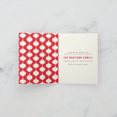 ヴィンテージメリーと明るいカラフルクリツマス 案内状 (内部)