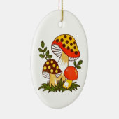 ヴィンテージメリーキノコ セラミックオーナメント (右)