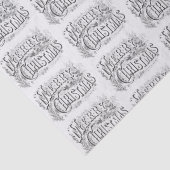 ヴィンテージメリークリスマスイラストレーション1876年 薄葉紙 (詳細)