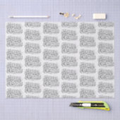 ヴィンテージメリークリスマスイラストレーション1876年 薄葉紙 (クラフト)