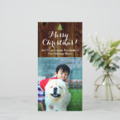 ヴィンテージメリークリスマスカントリープランクス シーズンカード (スタンド正面)