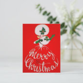 ヴィンテージメリークリスマスガール シーズンカード (スタンド正面)