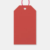 ヴィンテージメリークリスマスサンタギフトラベル ギフトタグ (裏面)