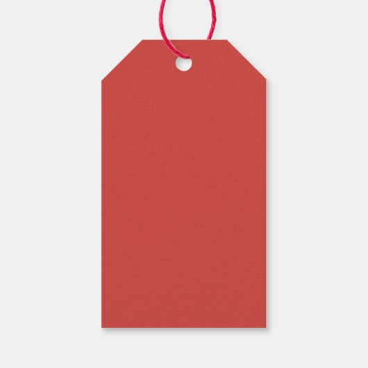 ヴィンテージメリークリスマスサンタギフトラベル ギフトタグ (裏面)