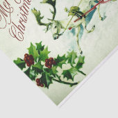 ヴィンテージメリークリスマスサンタスリートインディア  薄葉紙 (詳細)