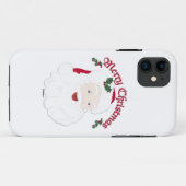 ヴィンテージメリークリスマスサンタ – スクリプト Case-Mate iPhoneケース (裏面(横))