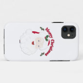 ヴィンテージメリークリスマスサンタ Case-Mate iPhoneケース (裏面(横))